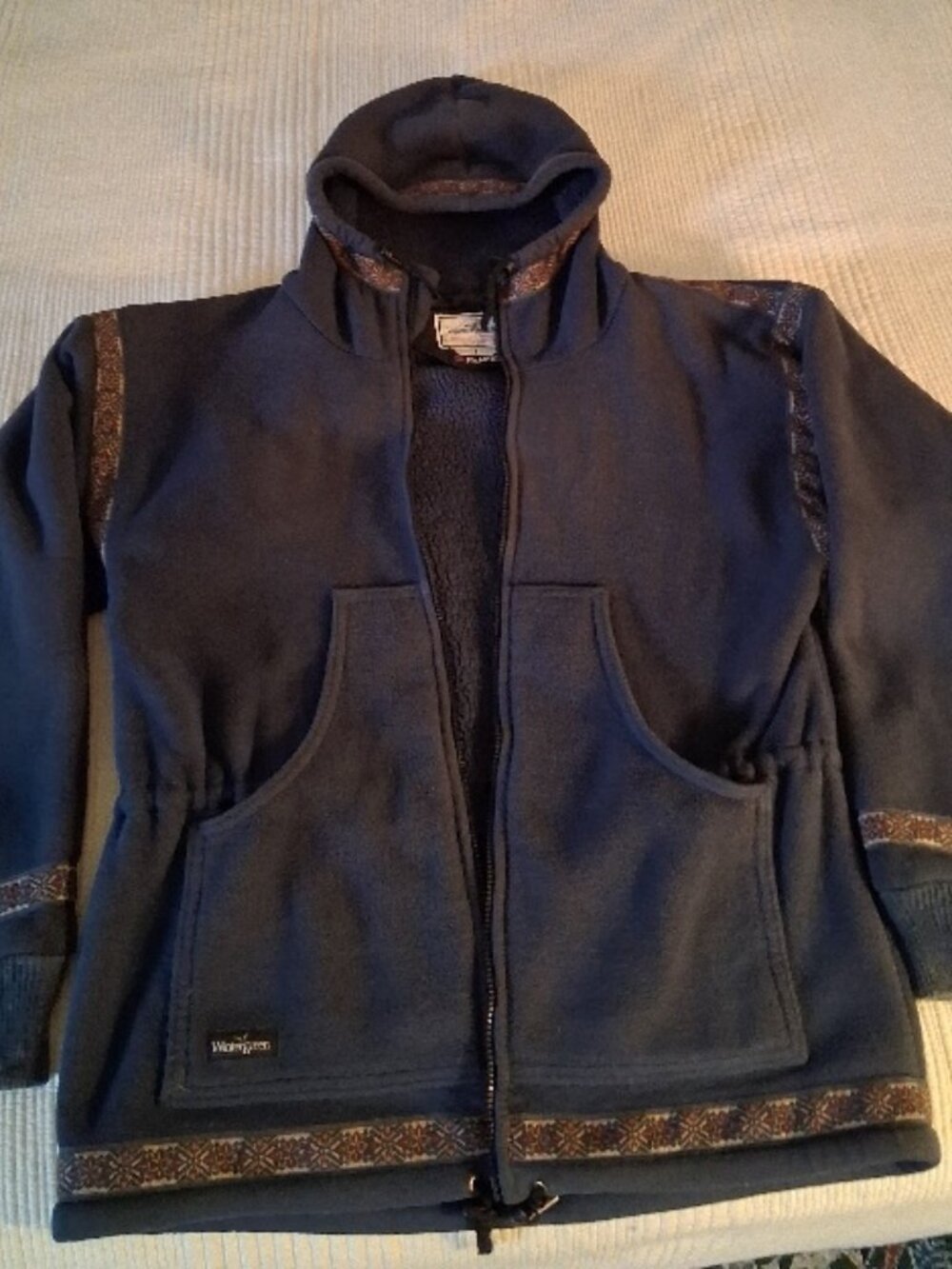 Wintergreen Womens Expedition Polar Fleece Anorak Full Zip~Made in the USA
